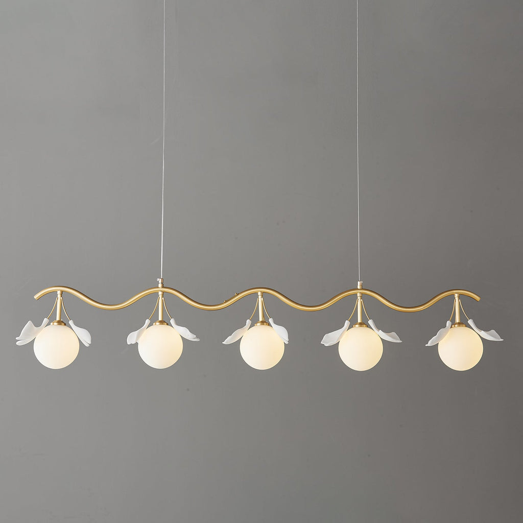 Gingko Orb Chandelier