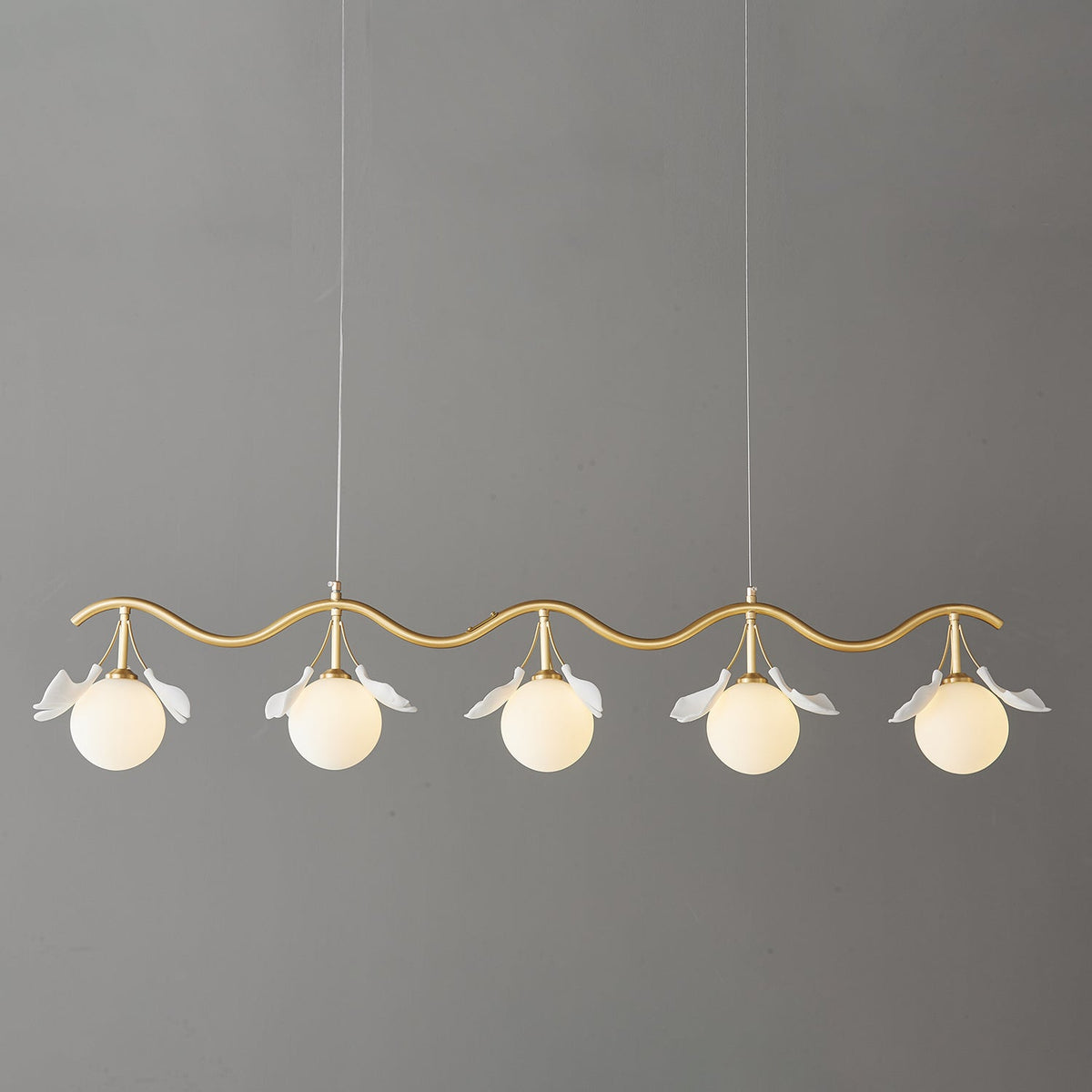 Gingko Orb Chandelier