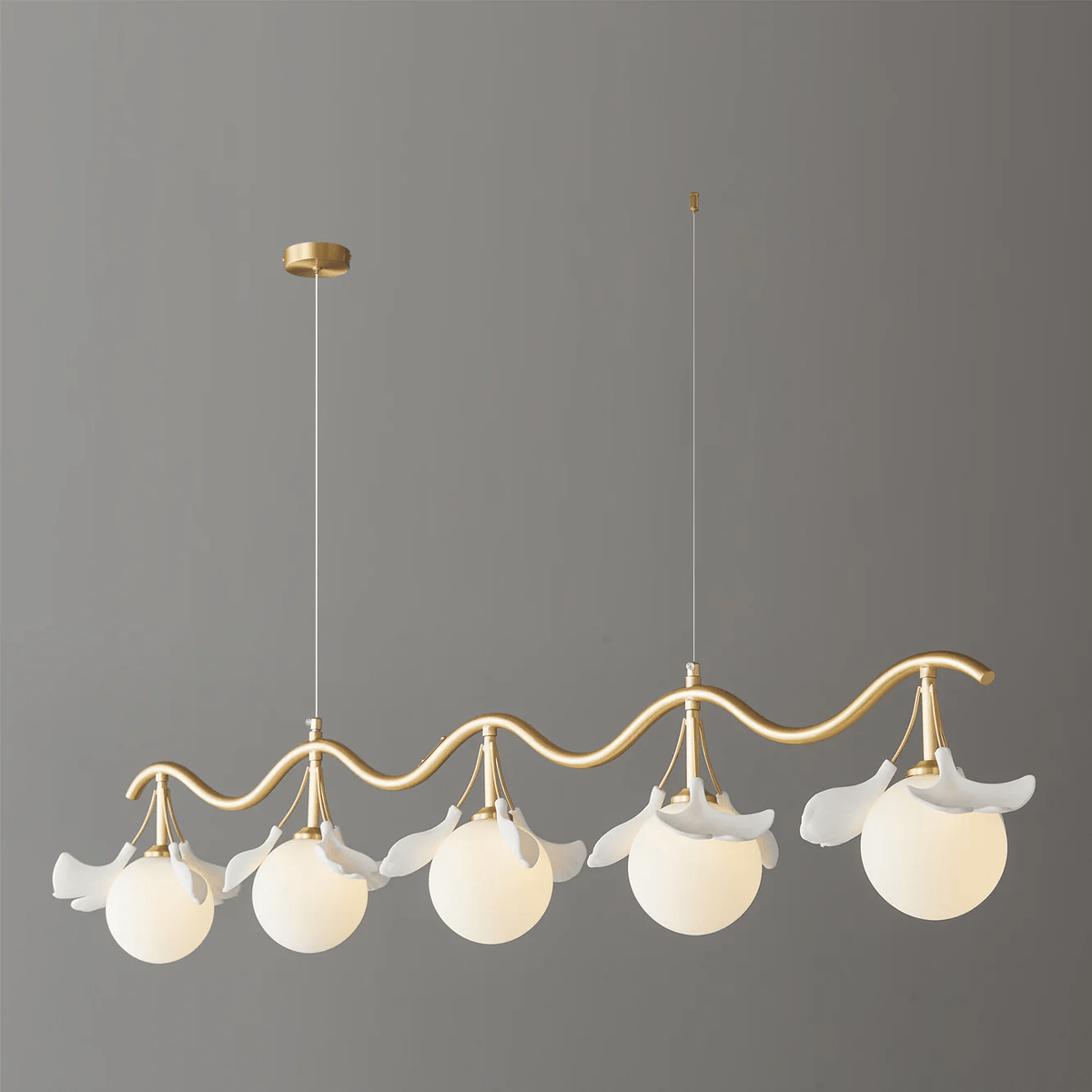 Gingko Orb Chandelier