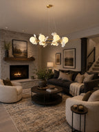 Gingko Orb Chandelier