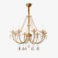 Imperial Pearl Crystal Chandelier
