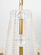 Imperial Pearl Crystal Chandelier