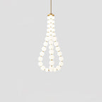 Acrylic Pearl Necklace Chandelier