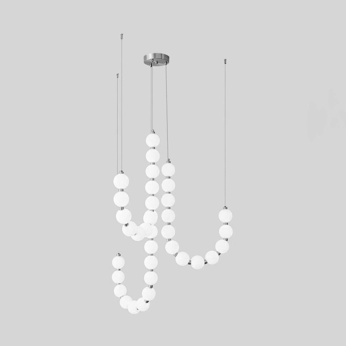 Acrylic Pearl Necklace Chandelier