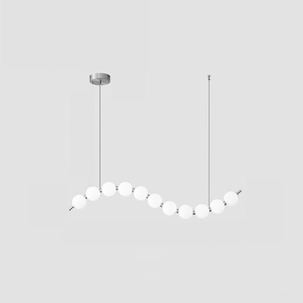Acrylic Pearl Necklace Chandelier