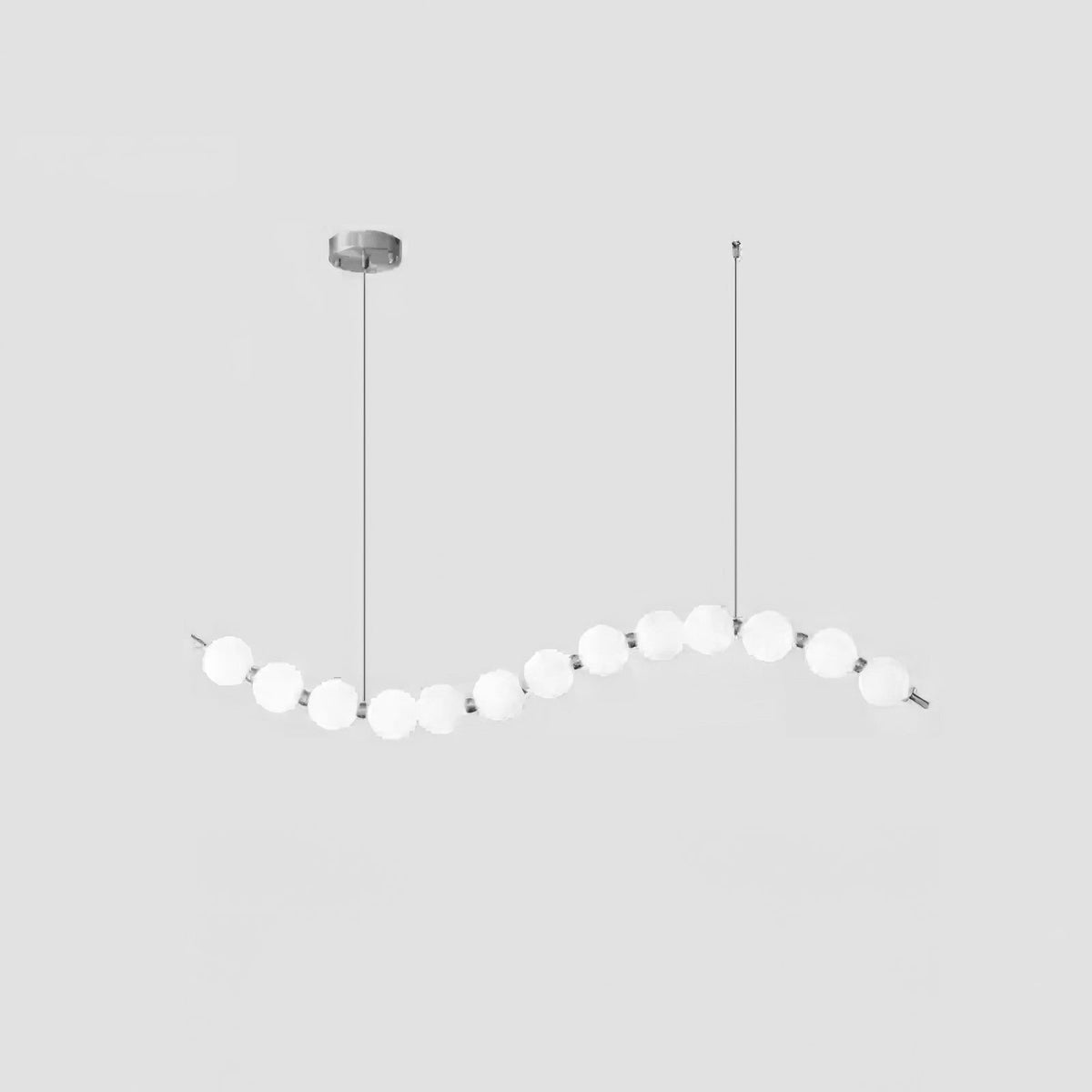 Acrylic Pearl Necklace Chandelier