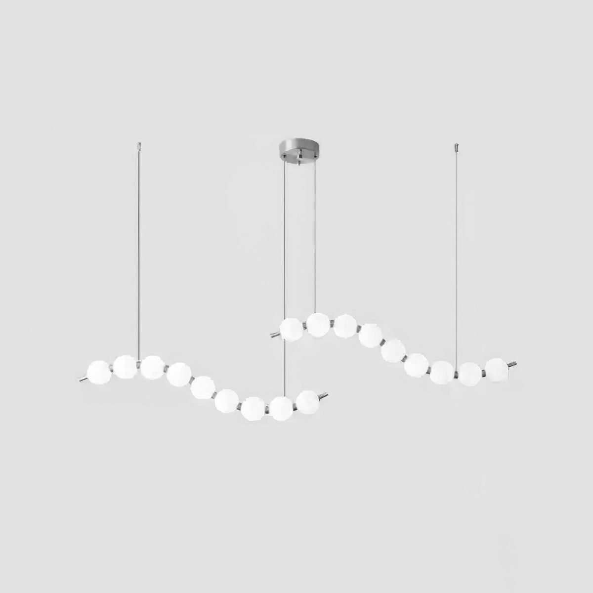 Acrylic Pearl Necklace Chandelier