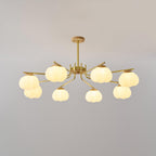 Plastic Cotton Balls Chandelier
