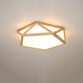 Diamond Wooden Ceiling Lamp