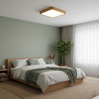 Wooden Geometric Ceiling Light