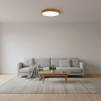 Wooden Geometric Ceiling Light