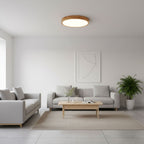 Wooden Geometric Ceiling Light