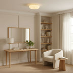 Cream Pudding Ceiling Lamp