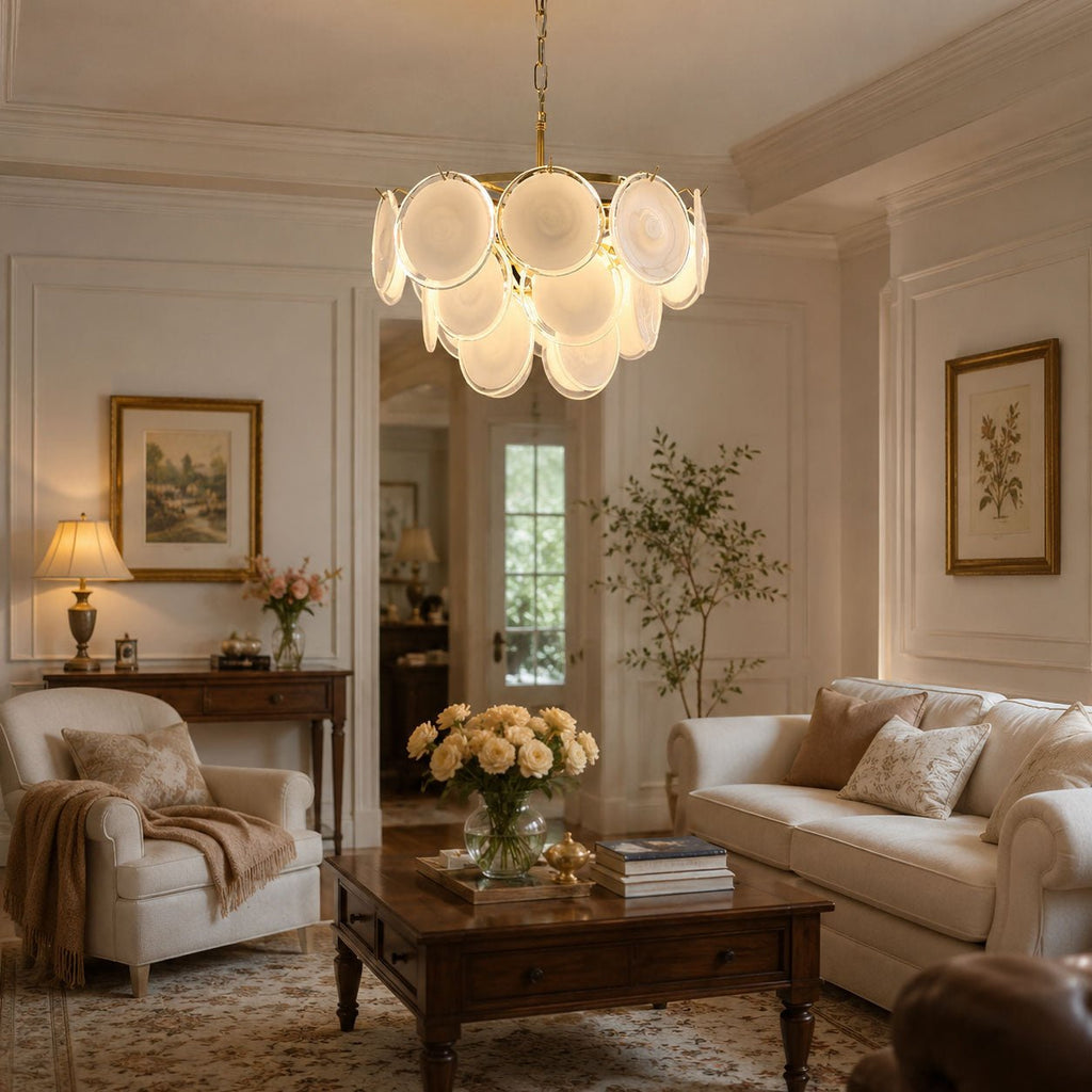 Bettina Glass Chandelier