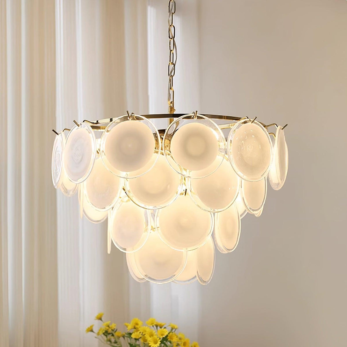 Bettina Glass Chandelier