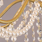 Crystal Pearl Chandelier