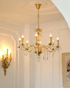 Crystal Pearl Chandelier
