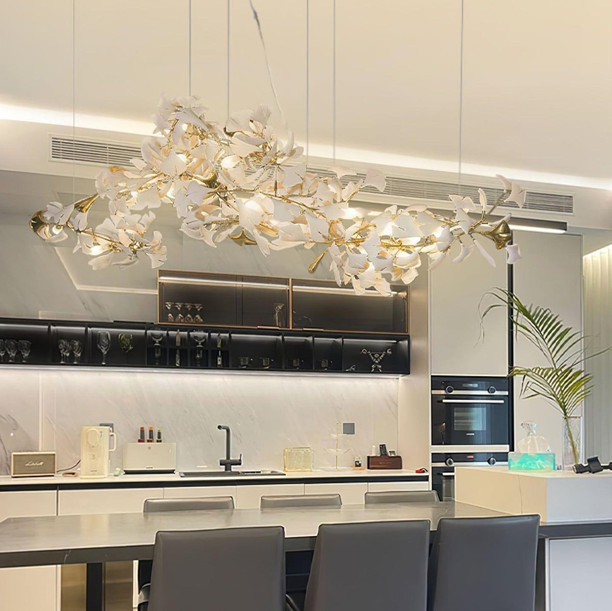 Gingko Wing Chandelier