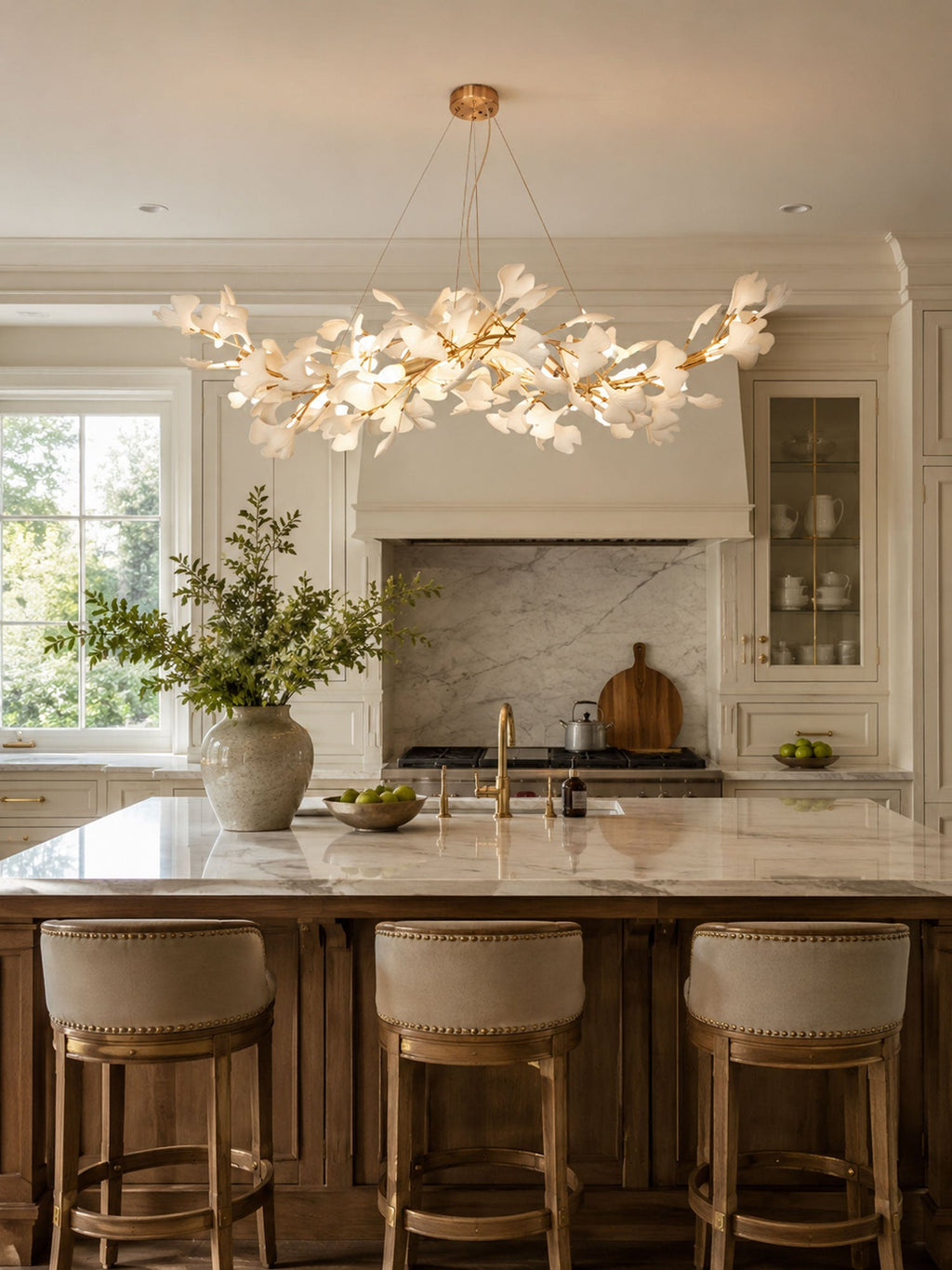 Gingko Wing Chandelier