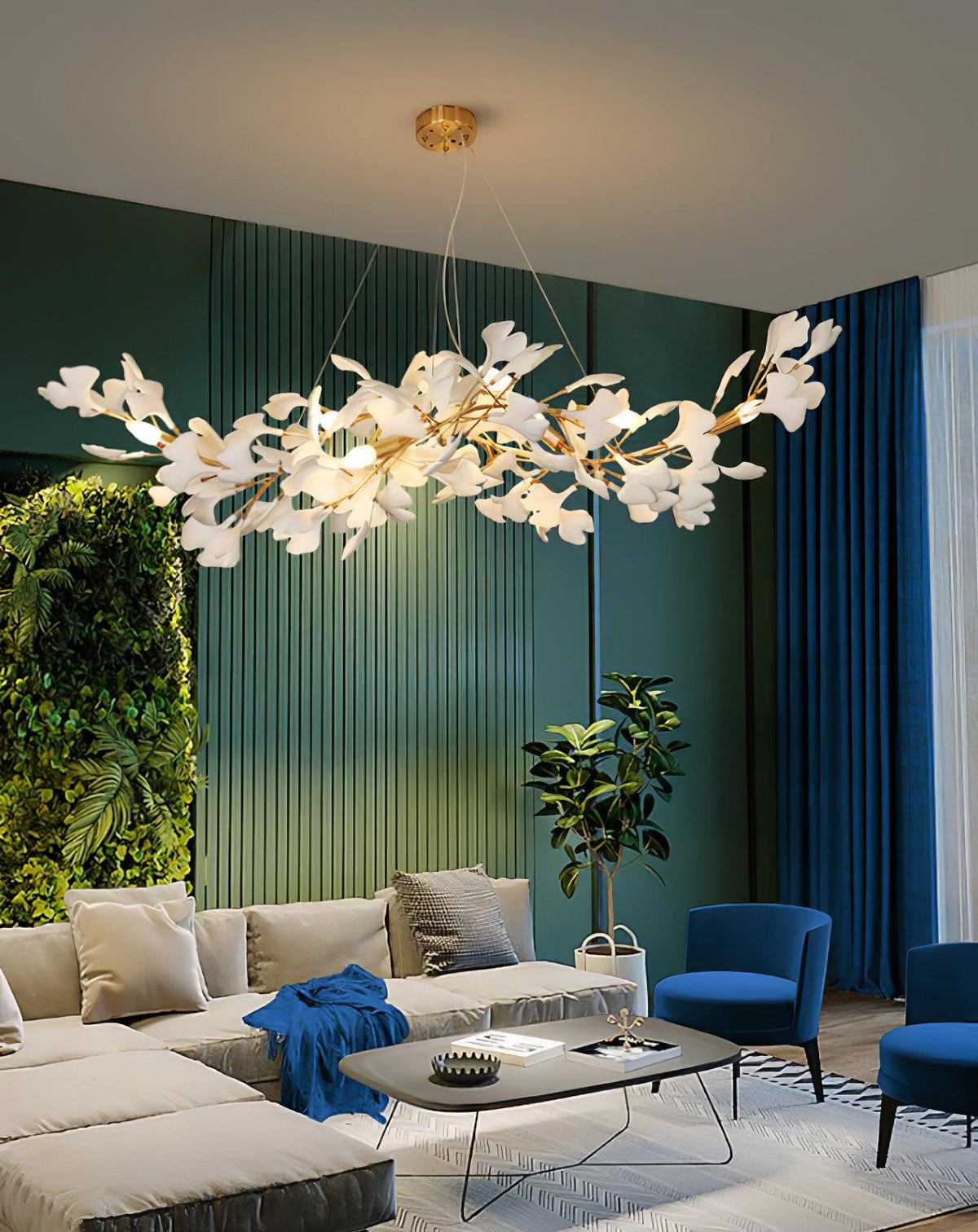 Gingko Wing Chandelier