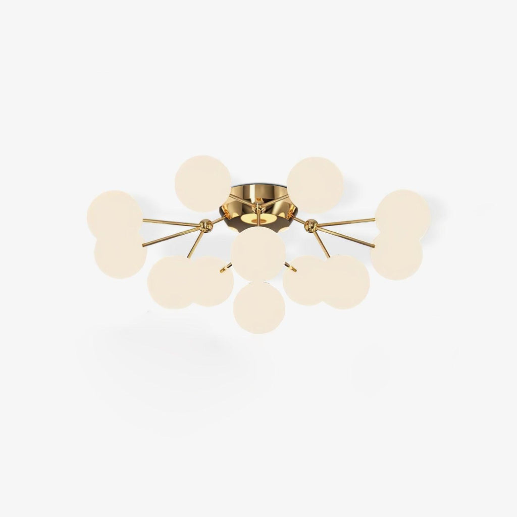 Glass Balls Cluster Ceiling Lamp