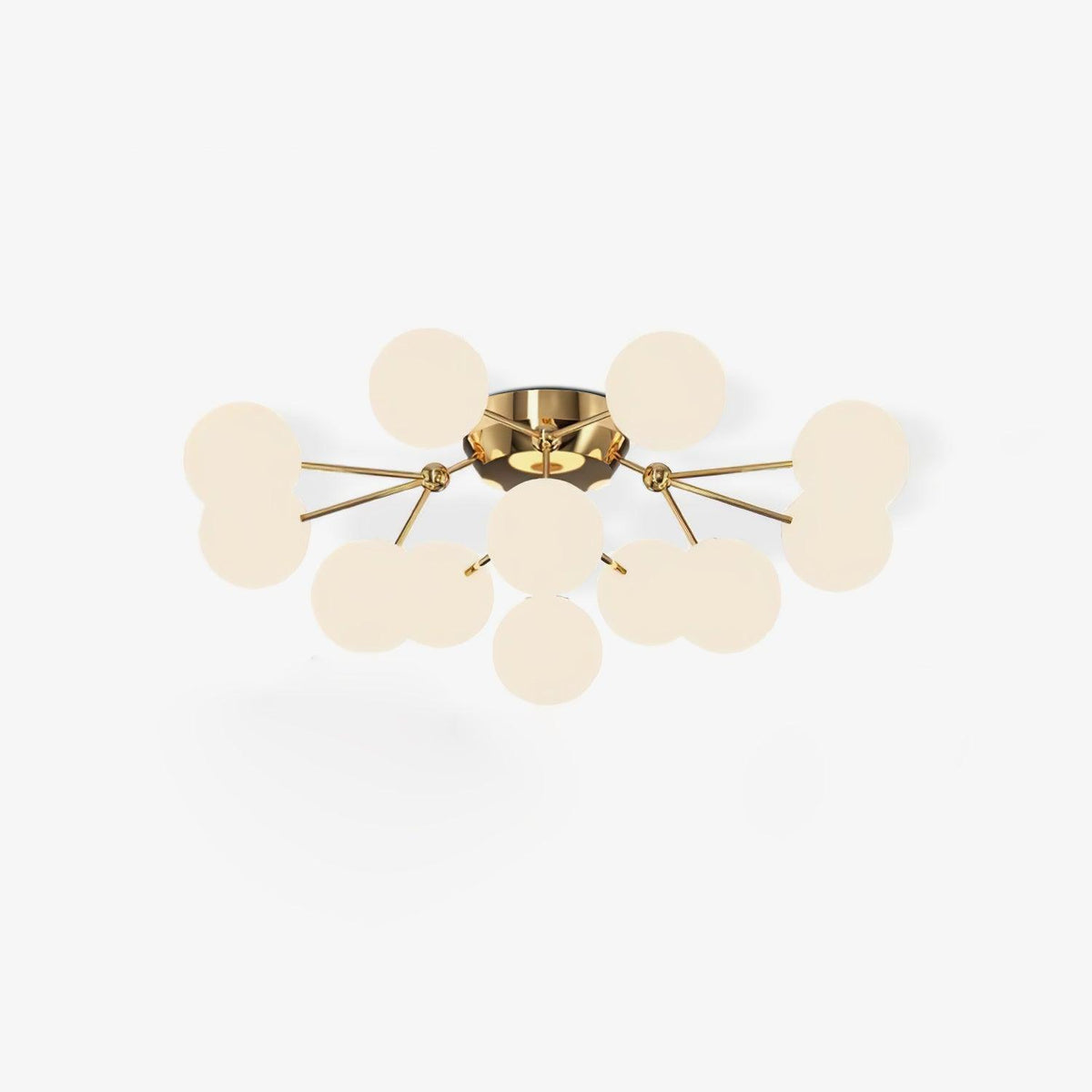 Glass Balls Cluster Ceiling Lamp
