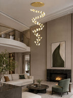 Blossom Double Horn Chandelier