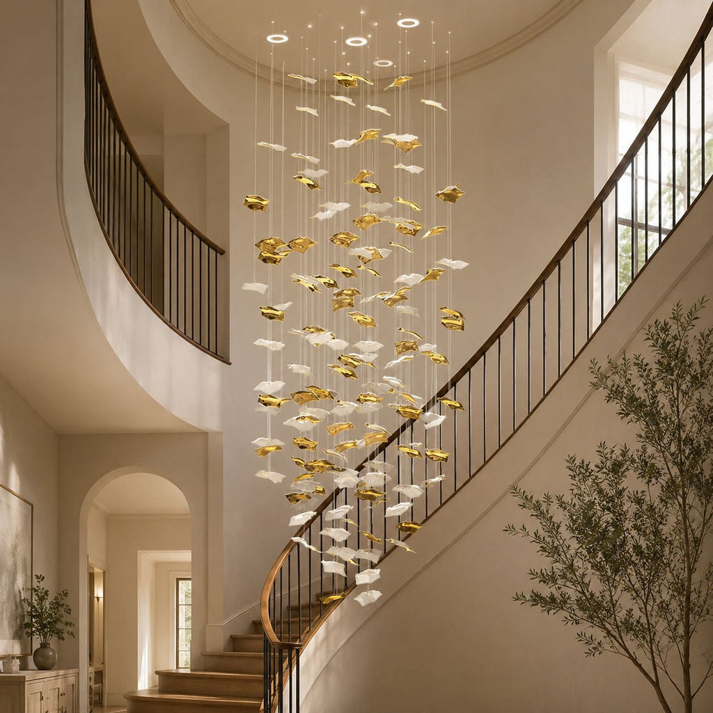 Whispering Kerchiefs Chandelier