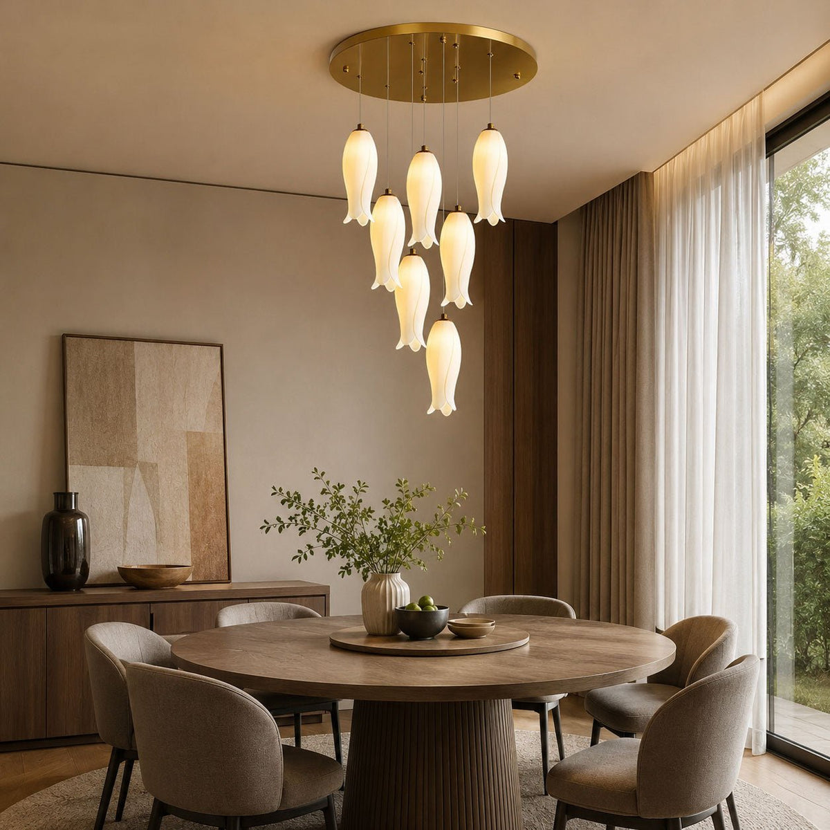 Luma Flora Stairs Chandelier