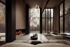 Rivella Cascade Fringe Chandelier