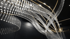 Rivella Cascade Fringe Chandelier