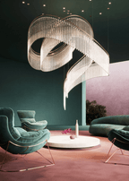 Rivella Cascade Fringe Chandelier