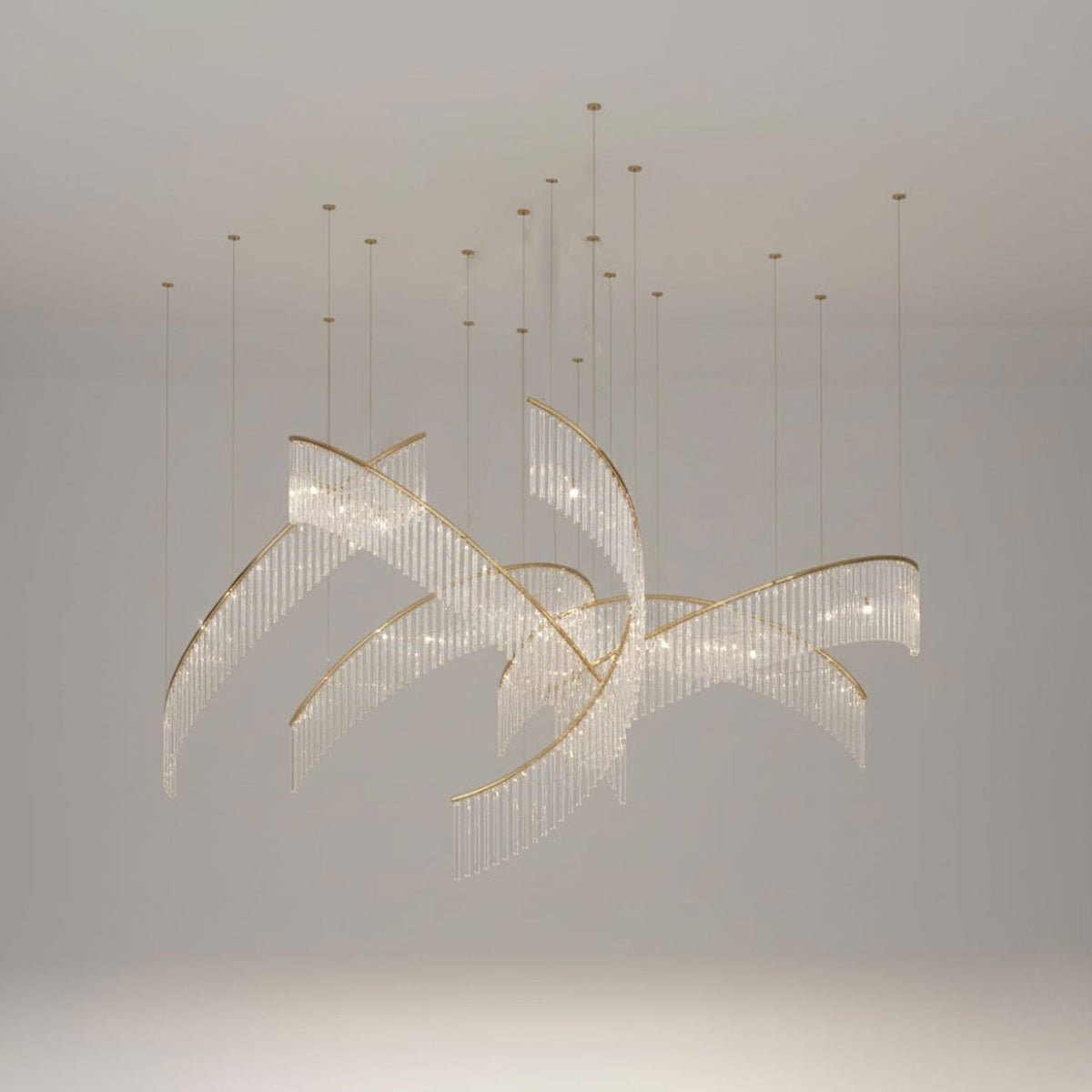 Rivella Cascade Fringe Chandelier