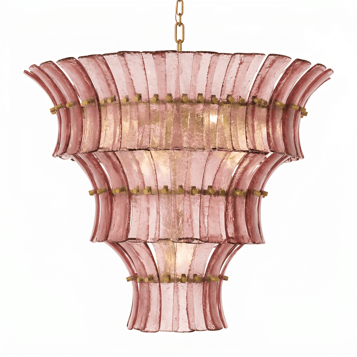 Calyra Tiered Glass Chandelier