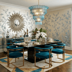Calyra Tiered Glass Chandelier