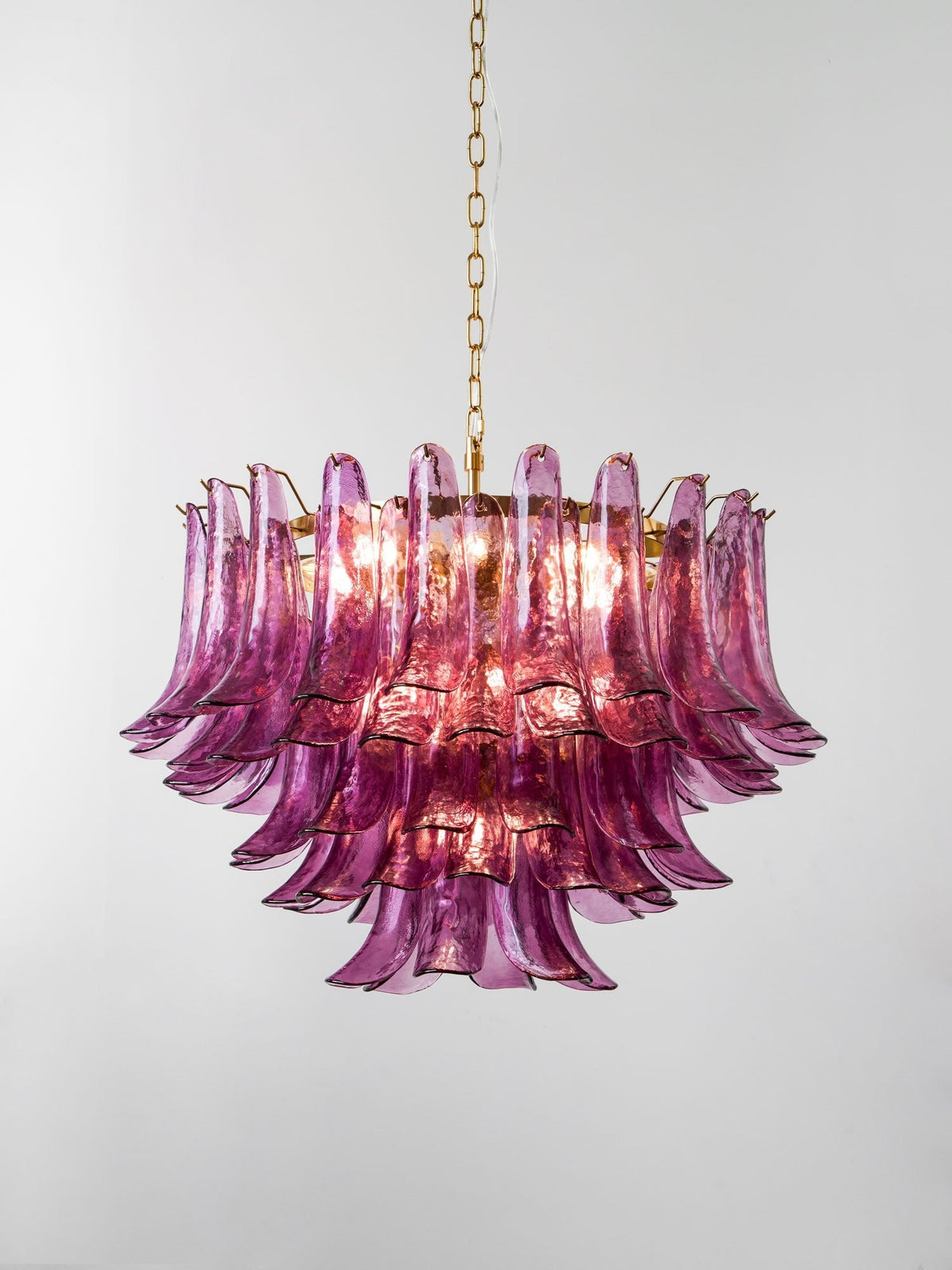 Amethyst Bloom Chandelier