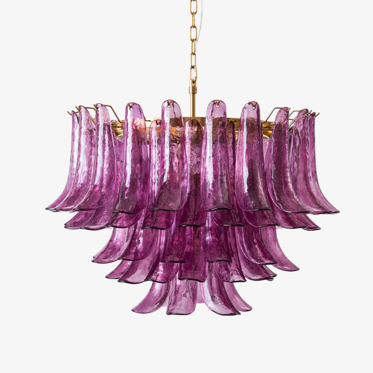 Amethyst Bloom Chandelier