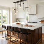 Glass Globe Mobile Chandelier