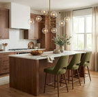 Glass Globe Mobile Chandelier