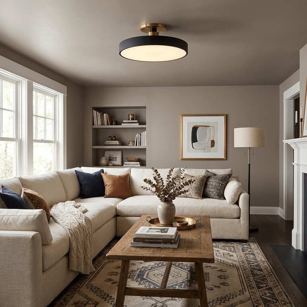 Isla Flush Mount Ceiling Lamp