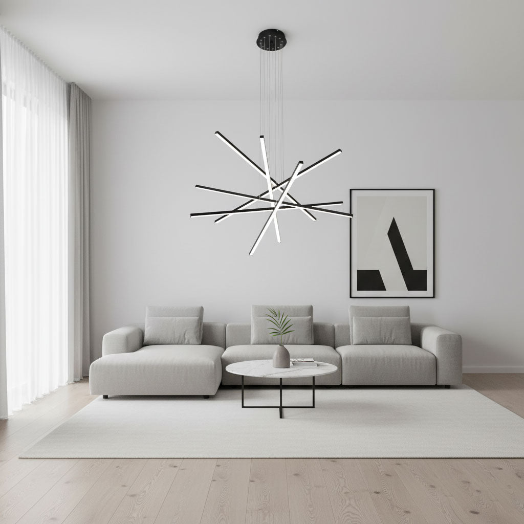 Strata Linear Chandelier