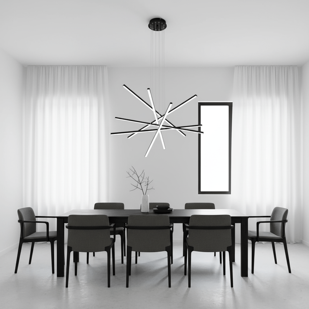Strata Linear Chandelier