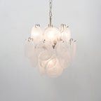 Lunaria Disc Glass Chandelier