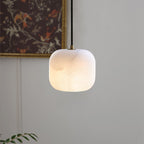 Pillow Alabaster Cluster Chandelier