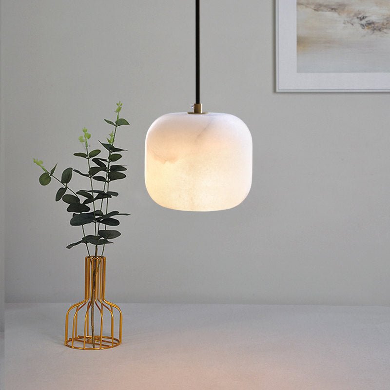 Pillow Alabaster Cluster Chandelier