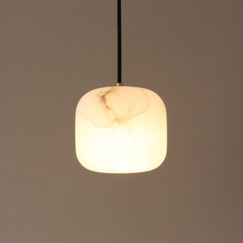 Pillow Alabaster Cluster Chandelier
