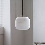 Pillow Alabaster Cluster Chandelier