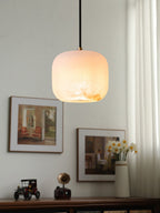 Pillow Alabaster Cluster Chandelier