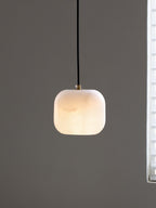 Pillow Alabaster Cluster Chandelier