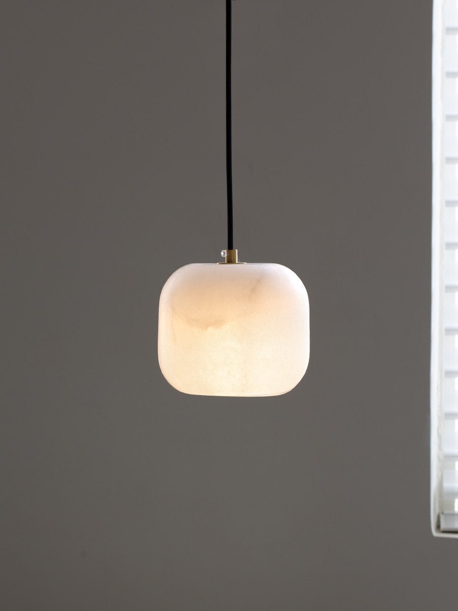 Pillow Alabaster Cluster Chandelier